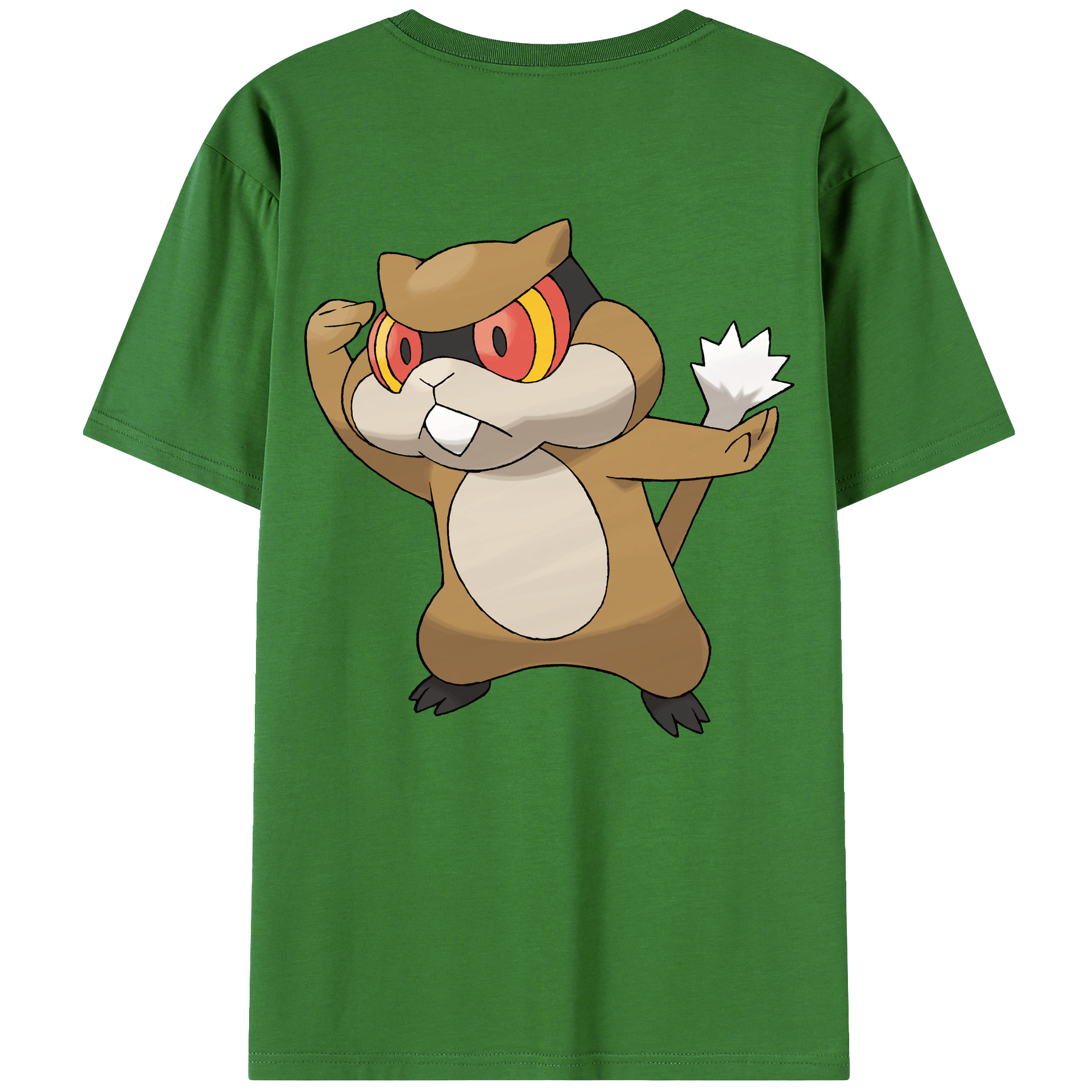（画像用） ポケットモンスター Pokémon レディース半袖Tシャツ(バックプリント)
